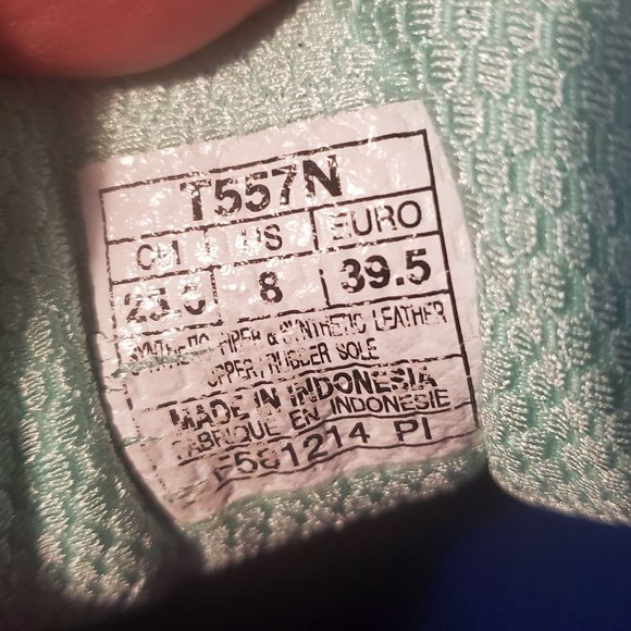 Asics Sz 8 T557N Bluish Purple/Pink FluidRide Gel-Nimbus Running Athletic Shoes - Picture 8 of 8